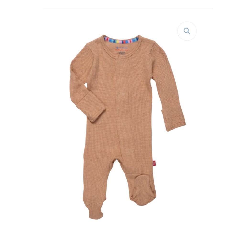 Magnetic Me Waffle Modal Footie - Doe
 preemie nwt